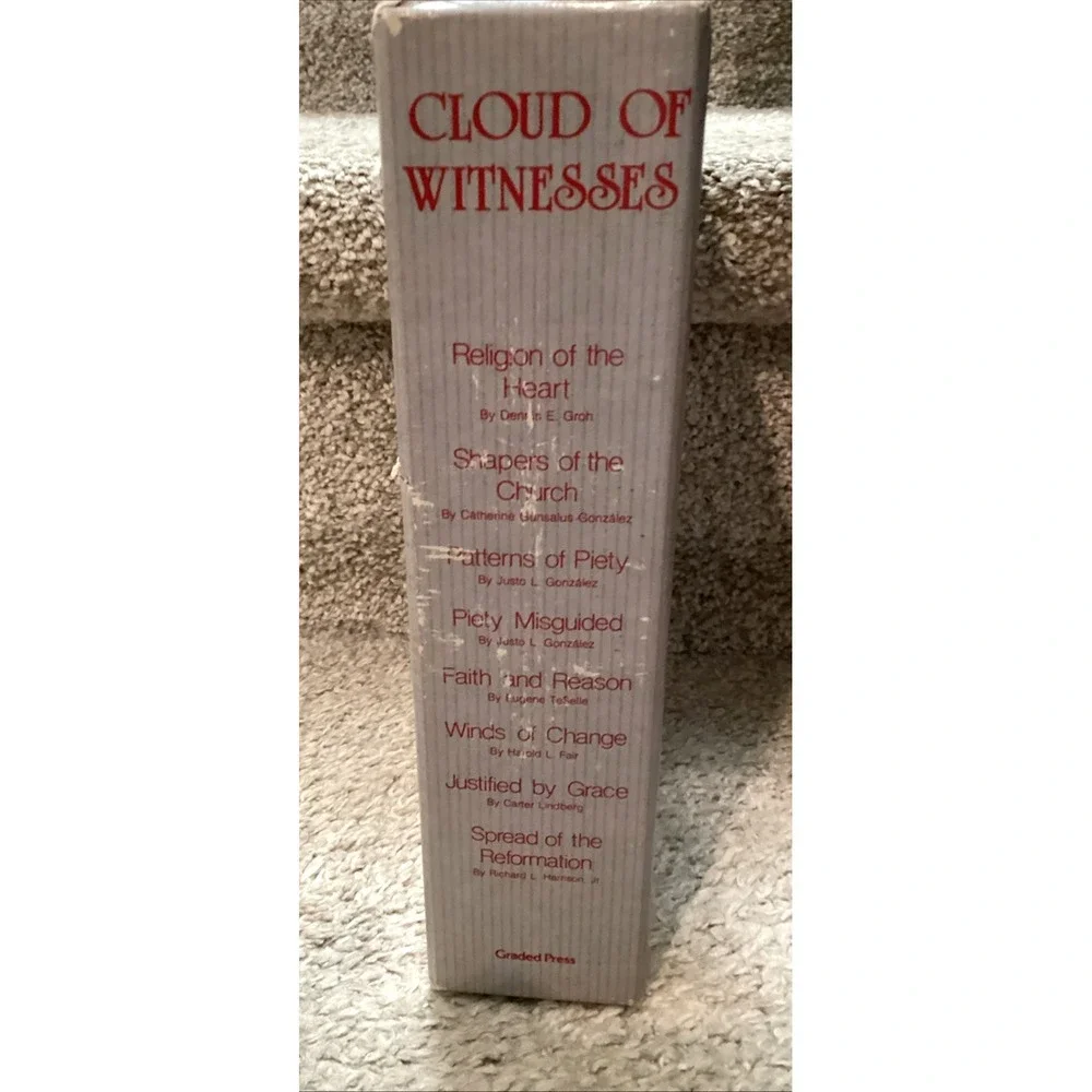 Cloud Of Witnesses Box Book Set Of 8 Christian History Homeschool Methodist PB